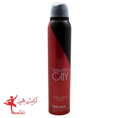 اسپری بدن سلکشن سیتی مدل Fahrenheit Absolute حجم 200 میلی لیتر