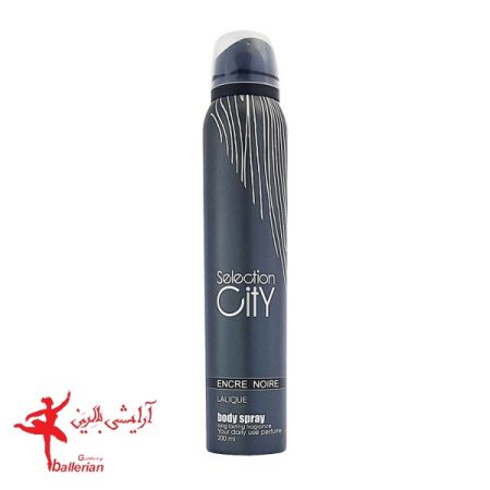 اسپری بدن encre noir خوشبوکننده بدن مردانه سلکشن سیتی