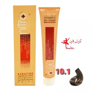 رنگ مونیتروسریKeratineشماره :10.1 رنگ_:بلوندخاکستری روشن