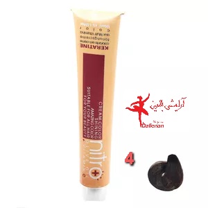 رنگ موی نیتروساخت کجاست؟ رنگ مو نیترو سری Keratine قهوه‌ ای طبیعی