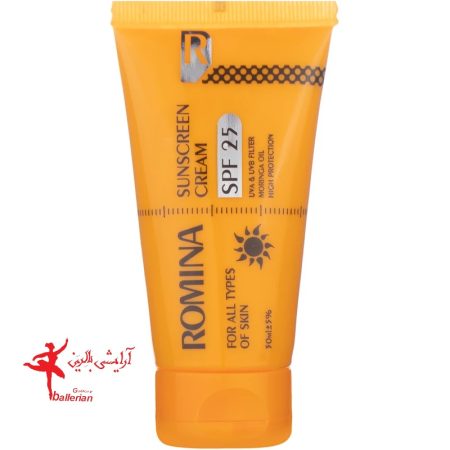 کرم ضدآفتابSPF۲۵رومینا