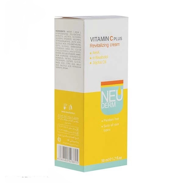 کرم روشن کننده نئودرم مدل Vitamin C Plus حجم 50 میلی لیتر - تصویر 3