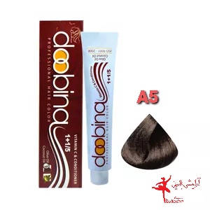 رنگ موی دوبینا شمارهA5-6.2 حجم 100 میلی لیتر رنگ بلوند خاکستری تیره