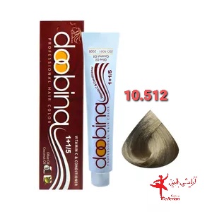 رنگ موی دوبینا شماره 10.512 گرانیتی  حجم 100 میل