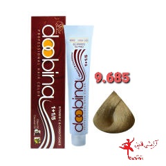 رنگ موی دوبینا شماره 9.685 حجم 100 میلی لیتر رنگ تنباکویی طلایی خیلی روشن