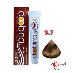 رنگ موی دوبینا شماره 9.7 حجم 100 میلی لیتر رنگ بلوند کاراملی