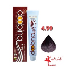 رنگ موی دوبینا شماره 4.99 حجم 100 میلی لیتر رنگ شرابی متوسط