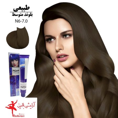 رنگ مو پیگار کراتینه بلوند متوسط N6-7.0