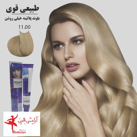 رنگ مو پیگار کراتینه بلوند پلاتینه خیلی روشن قوی 11.00
