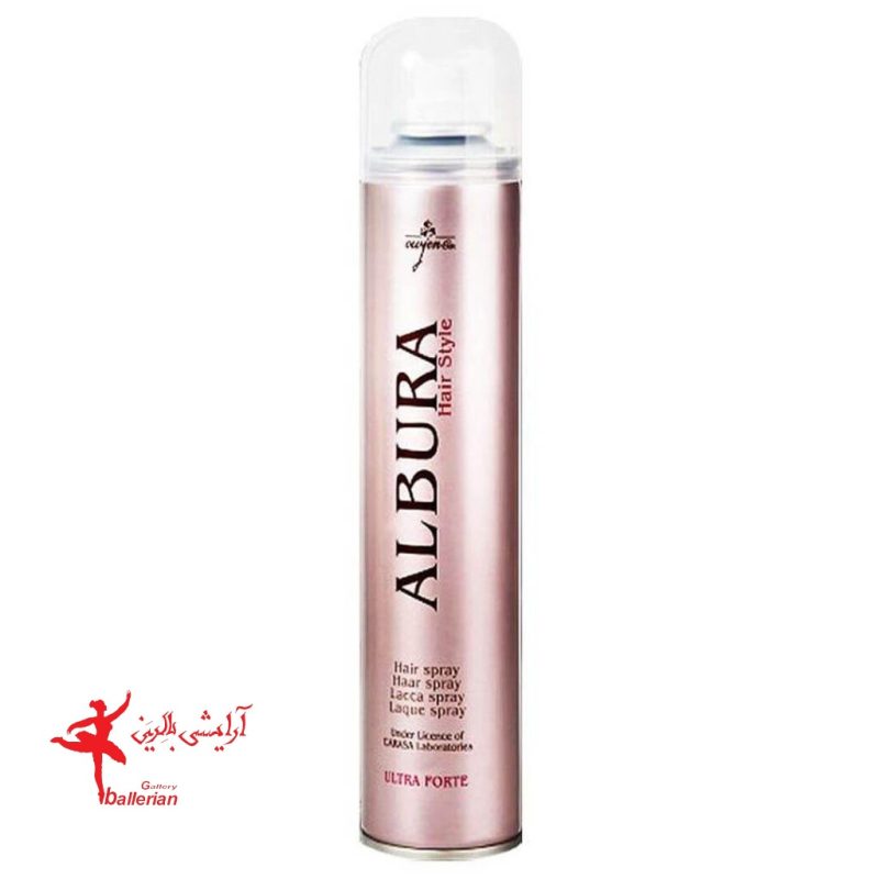 چسب مو آلبورا (الترا فورت) 400 میلی لیتر