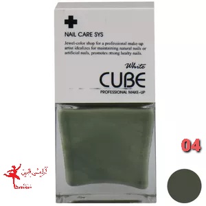 لاک ناخن وایت کیوب شماره 004