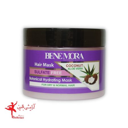 ماسک مو داخل حمام آلوورا و نارگیل بنمورا 500 میل  Benmora Aloe vera and coconut bath hair mask 500 ml