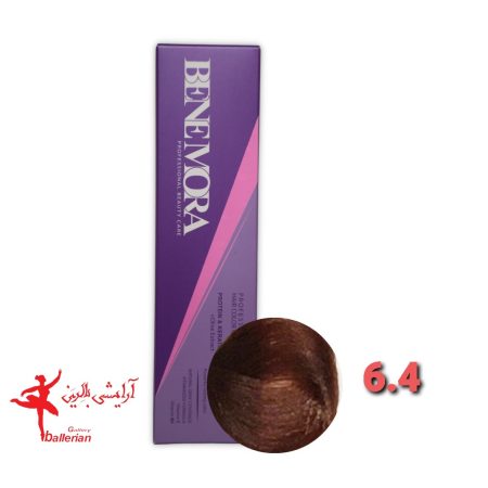 رنگ مو بن مورا شماره 6.4 حجم 100 میلی لیتر رنگ بلوند مسی تیره  Ben Mora hair color 6.4 100 ml