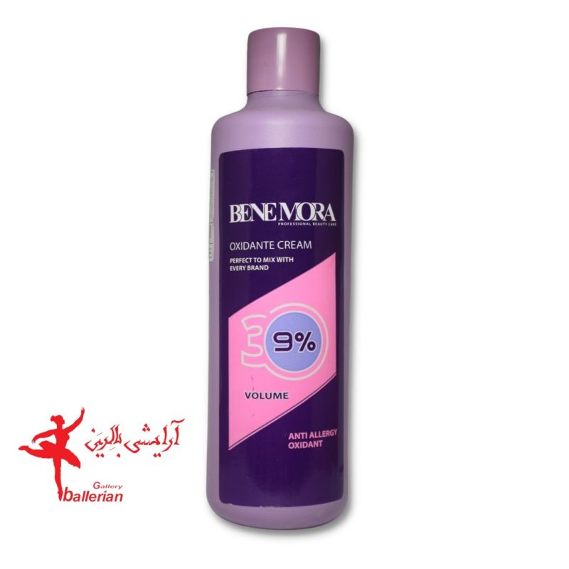 اکسیدان 9% (30v) بن مورا 1000 میل  Oxidant 9% (30v) Ben Mora 1000 ml
