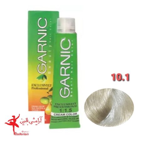 رنگ مو گارنیک شماره 10.1 حجم 120 میلی لیتر رنگ بلوند خاكستري فوق العاده روشن
