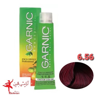 رنگ مو گارنیک شماره 6.56 حجم 120 میلی لیتر رنگ قهوه اي ارغواني روشن