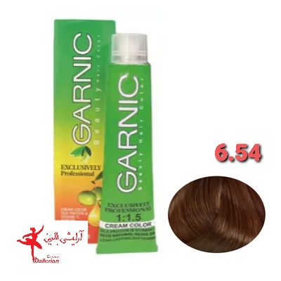 رنگ مو گارنیک شماره 6.54 حجم 120 میلی لیتر رنگ عسلي تيره