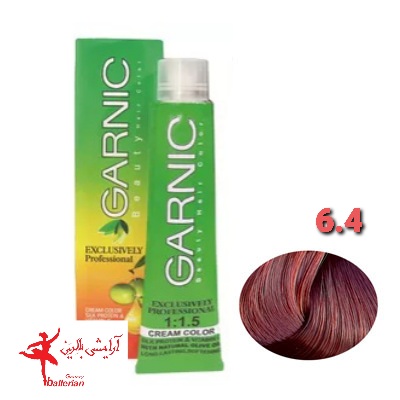 رنگ مو گارنیک شماره 6.4 حجم 120 میلی لیتر رنگ قهوه اي مسي