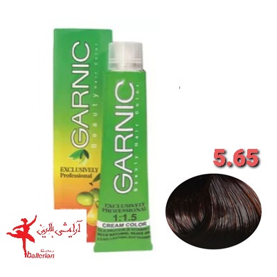 رنگ مو گارنیک شماره 5.65 حجم 120 میلی لیتر رنگ قهوه اي شكلاتي متوسط