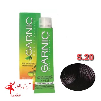رنگ مو گارنیک شماره 5.20 حجم 120 میلی لیتر رنگ شرابي متوسط