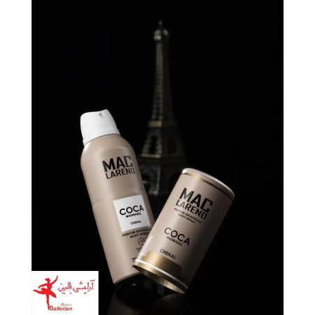 اسپری بدن زنانه مک لارنو مدل Coco Chanel Mademoiselle حجم 200 میلی لیتر