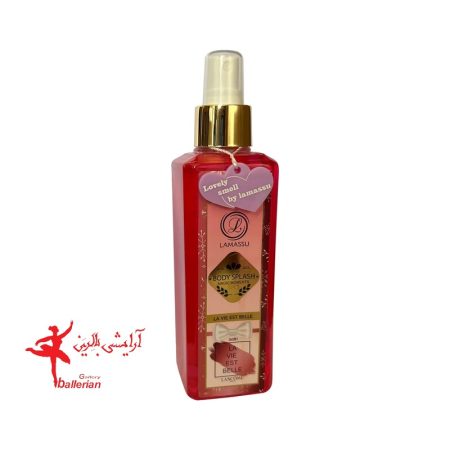 اسپری خوشبو کننده بدن زنانه لاماسو مدل la vie est belle