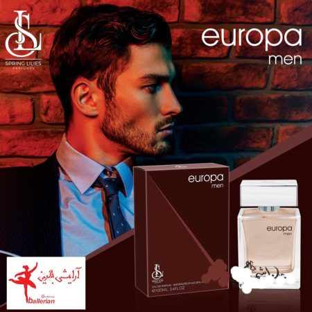 ادکلن مردانه اسپرینگ لیلیز مدل Europa Men حجم 100 میل