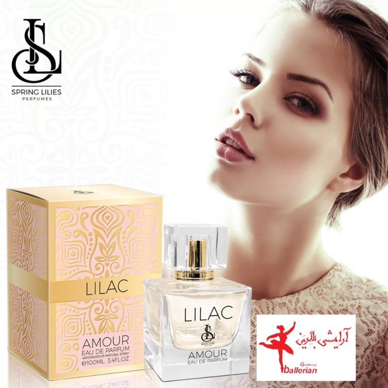 ادکلن زنانه اسپرینگ لیلیز مدل Lilac Amour حجم 100 میل