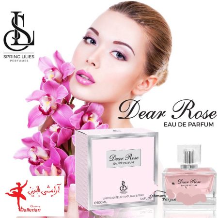 ادکلن زنانه اسپرینگ لیلیز مدل Dear Rose حجم 100 میل