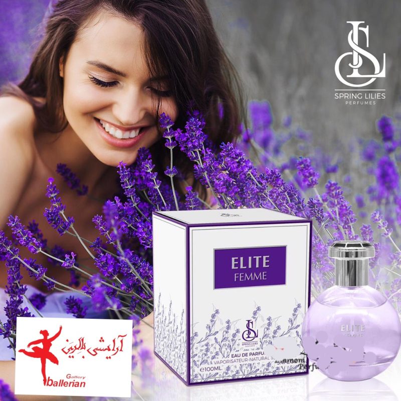 ادکلن زنانه اسپرینگ لیلیز مدل Elite Femme حجم 100 میل