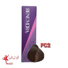 رنگ مو بن مورا شماره FC2 حجم 100 میلی لیتر رنگ شنی