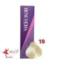 رنگ مو بن مورا شماره 10 حجم 100 میلی لیتر رنگ بلوند فوق العاده روشن