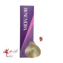رنگ مو بن مورا شماره 9 حجم 100 میلی لیتر رنگ بلوند خیلی روشن