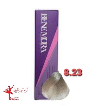 رنگ مو بن مورا شماره 8.23 حجم 100 میلی لیتر رنگ بلوند شنی روشن