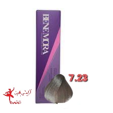 رنگ مو بن مورا شماره 7.23 حجم 100 میلی لیتر رنگ بلوند شنی متوسط