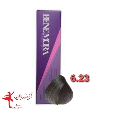 رنگ مو بن مورا شماره 6.23 حجم 100 میلی لیتر رنگ بلوند شنی تیره