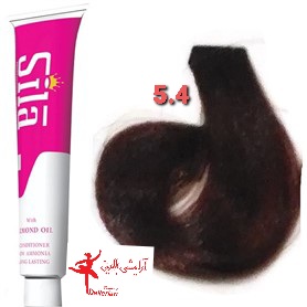 رنگ موی سیلا شماره 5.4 مسی تیره Sila Hair Color