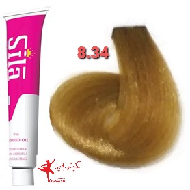 رنگ موی سیلا شماره 8.34 بلوند عسلی روشن Sila Hair Color