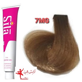 رنگ موی سیلا شماره 7MG بلوند نسکافه ای Sila Hair Color