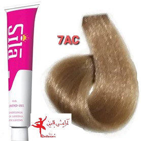 رنگ موی سیلا شماره 7CA بلوند کاراملی Sila Hair Color
