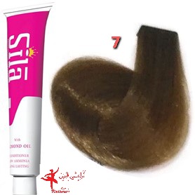 رنگ موی سیلا شماره 7 بلوند Sila Hair Color