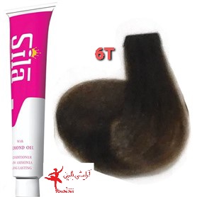 رنگ موی سیلا شماره 6T بلوند تنباکویی تیره Sila Hair Color