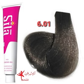 رنگ موی سیلا شماره 6.01 بلوند خاکستری تیره Sila Hair Color