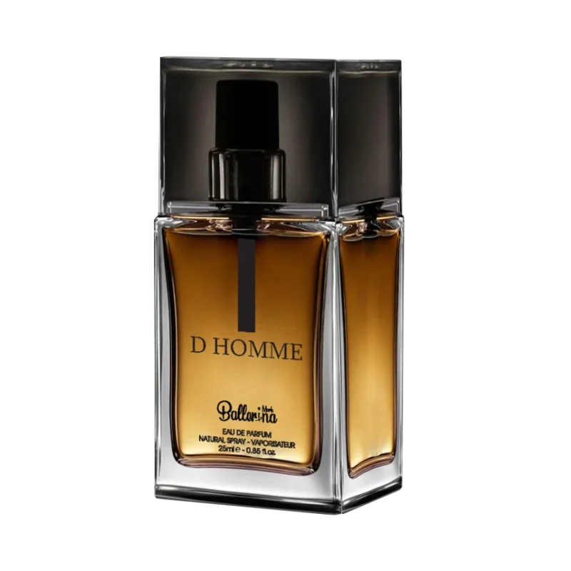 عطر جیبی مردانه بالرینا مدل دی هوم D Homme