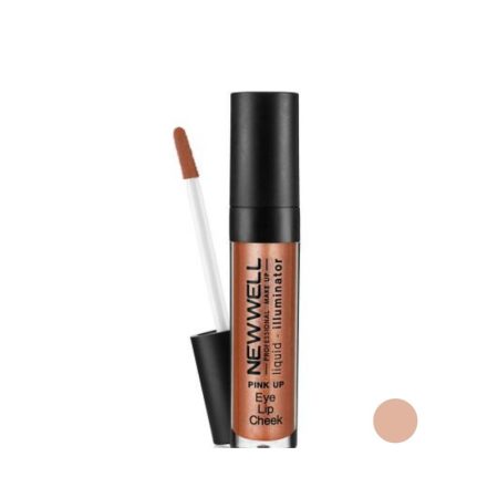 تینت و هایلایتر مایع سه کاره مدل pink up نیوول