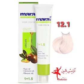 رنگ مو مارال شماره 12.1 بلوند دودی خیلی خیلی روشن