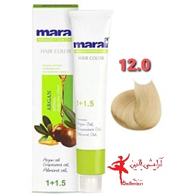 رنگ مو مارال شماره 12.0 بلوند پلاتینه خیلی خیلی روشن