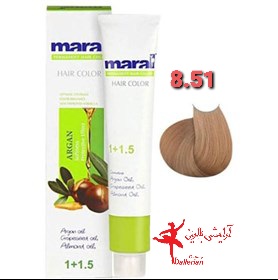 رنگ مو مارال شماره 8.51 بلوند بژ روشن
