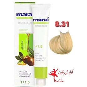 رنگ مو مارال شماره 8.31 کاهی