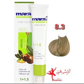 رنگ مو مارال شماره 8.3 بلوند زیتونی روشن